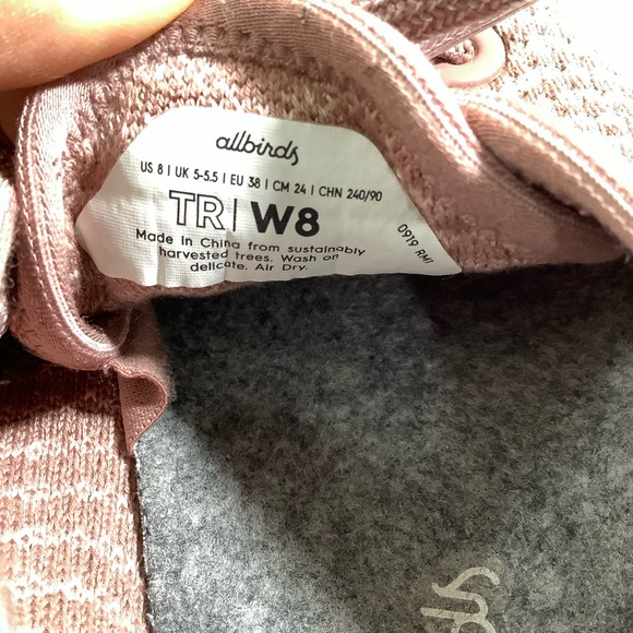 Allbirds Women’s Lim. Ed. Tree Dasher Shoes - Picture 9 of 9